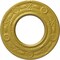 Ekena Millwork Daniela Ceiling Medallion (Fits Canopies up to 3 7/8"), 8"OD x 3 7/8"ID x 1/2"P, Rich Gold CM08DNRGS - alternate 1